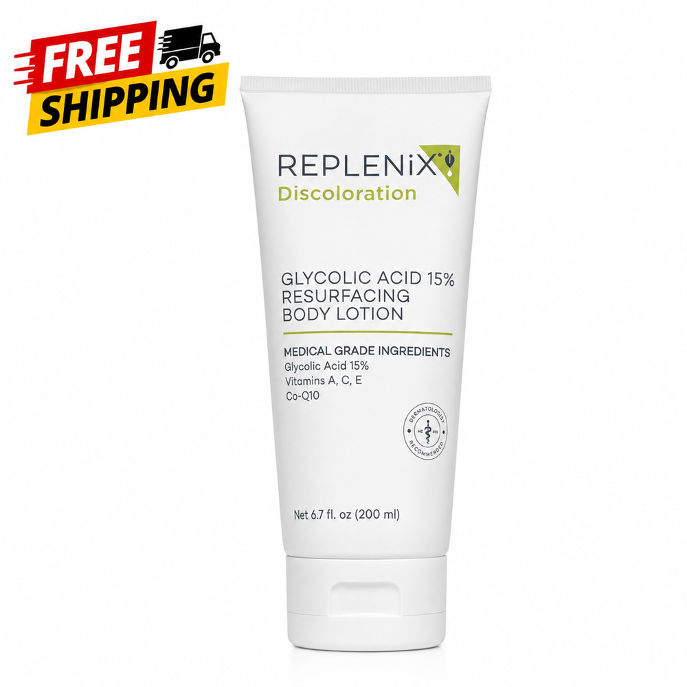 Replenix Discoloration Glycolic Acid 15% Resurfacing Body Lotion 6.7 oz